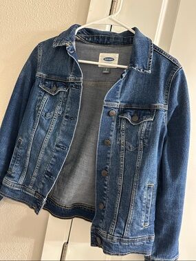 Old Navy Medium Blue Women's Denim Jean Jacket